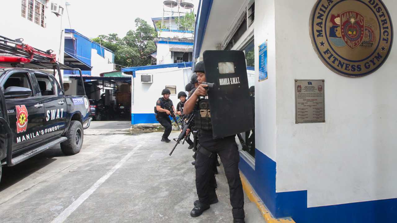 MPD-SWAT CONDUCTS SIMEX - Maharlika NuMedia